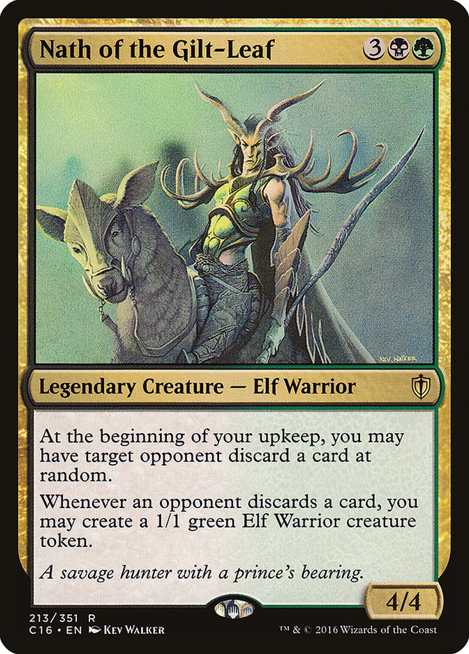 Nath of the Gilt-Leaf 213/351 (Commander 2016)  | Good Games Modbury