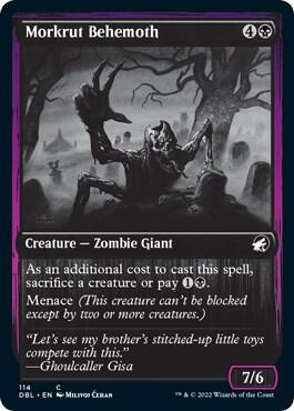 Morkrut Behemoth 114/534 (Innistrad: Double Feature)  - Foil | Good Games Modbury