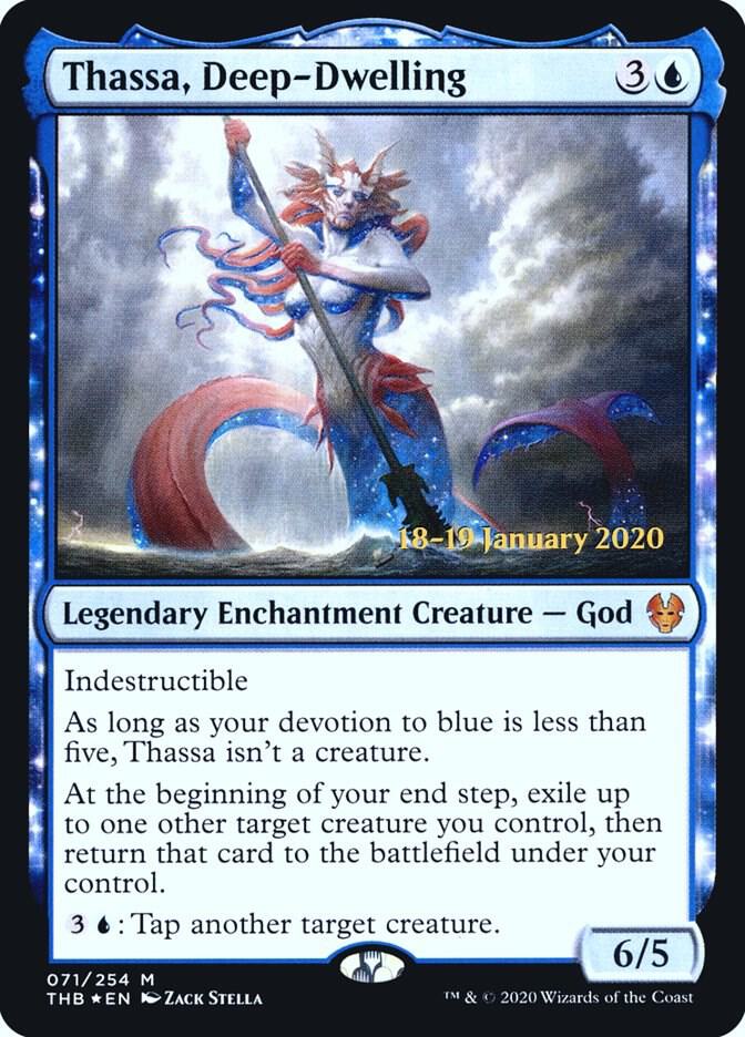 Thassa Deep Dwelling 71s/137 (Prerelease Cards)  - Foil | Good Games Modbury