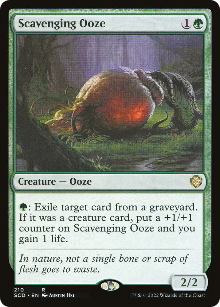 Scavenging Ooze 210/352 (Starter Commander Decks)  | Good Games Modbury