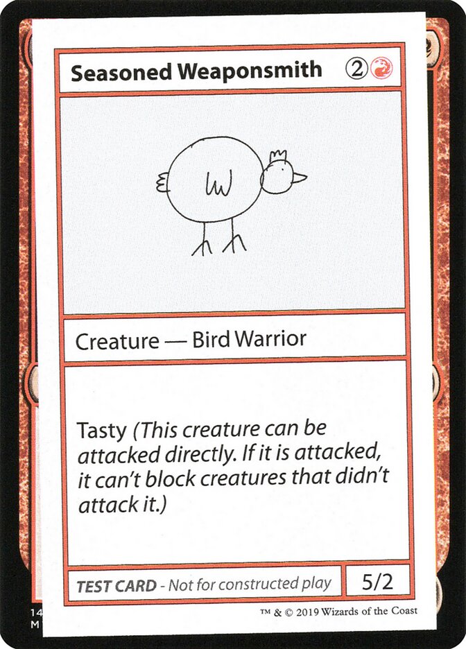 Seasoned Weaponsmith 63/121 (Mystery Booster: Convention Edition Exclusives)  | Good Games Modbury