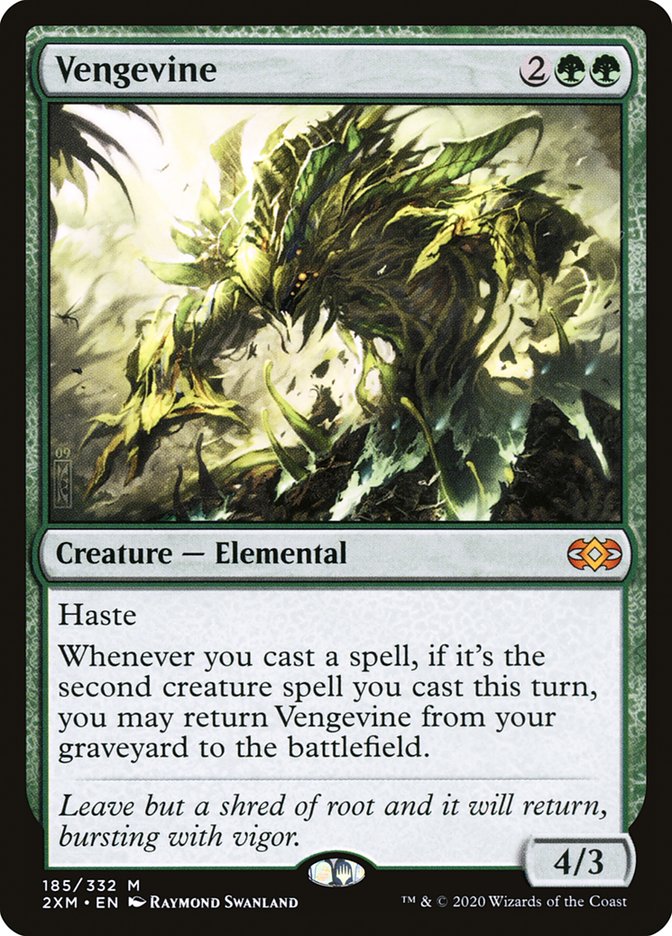 Vengevine 185/332 (Double Masters)  - Foil | Good Games Modbury