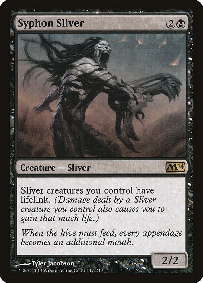 Syphon Sliver 117/249 (Magic 2014 (M14))  - Foil | Good Games Modbury