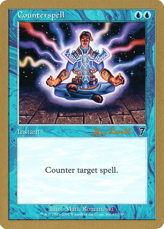 Counterspell (Alex Borteh) (7ED) [World Championship Decks 2001] | Good Games Modbury