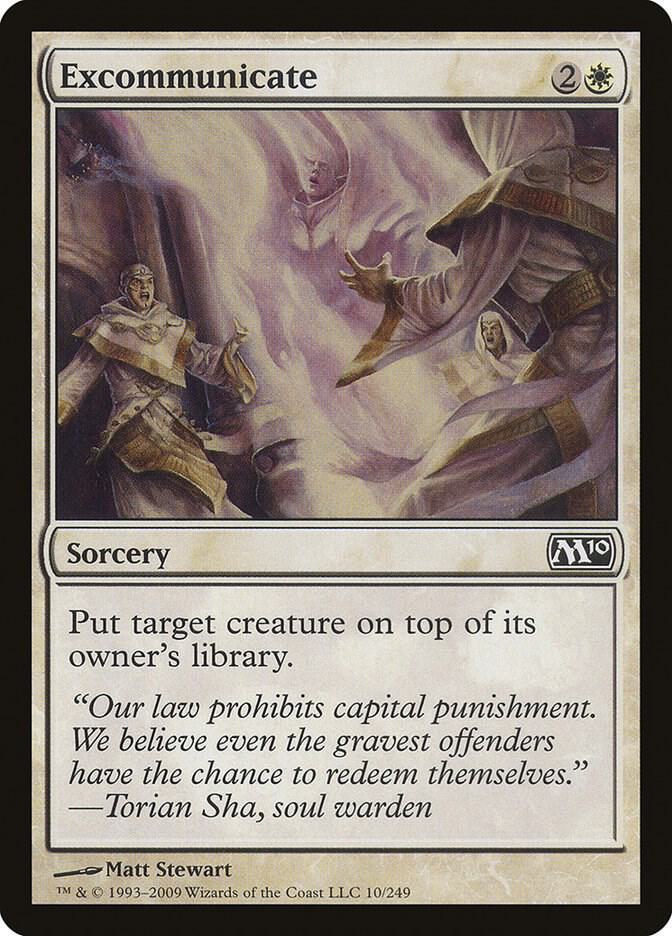 Excommunicate 10/249 (Magic 2010 (M10))  | Good Games Modbury