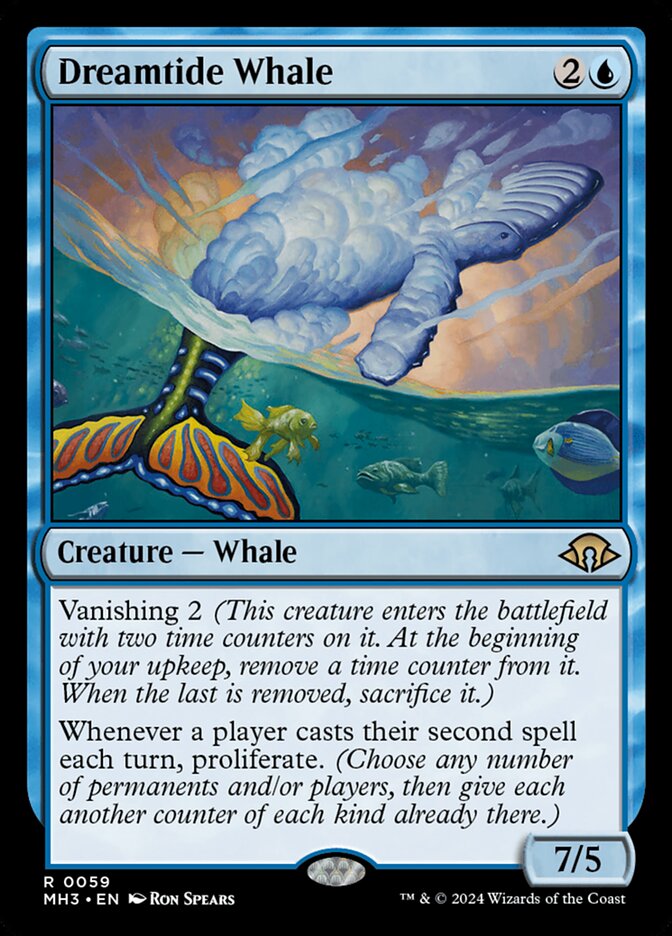 Dreamtide Whale 59 (Modern Horizons 3)  - Foil | Good Games Modbury