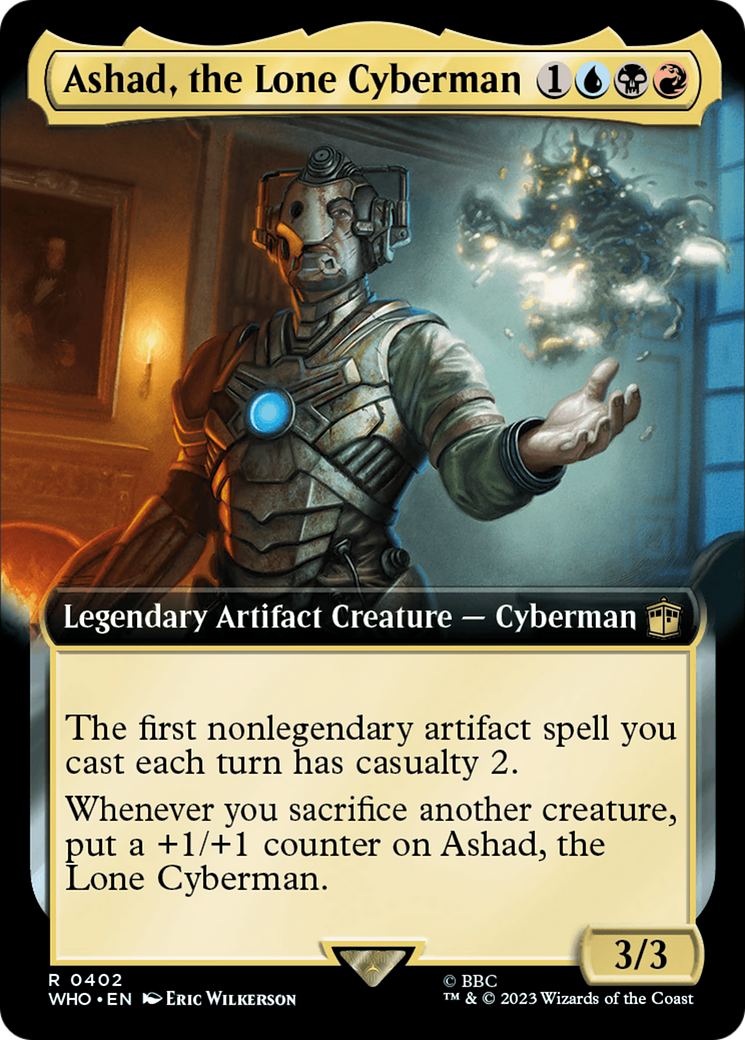 Ashad, the Lone Cyberman (Extended Art) [Doctor Who] | Good Games Modbury