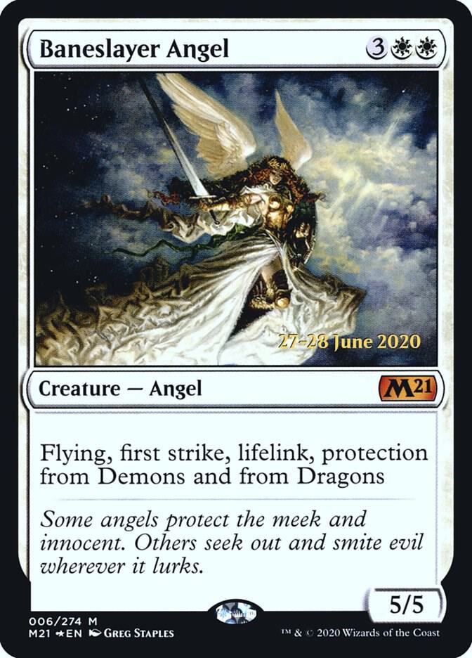 Baneslayer Angel 6s/137 (Prerelease Cards)  - Foil | Good Games Modbury
