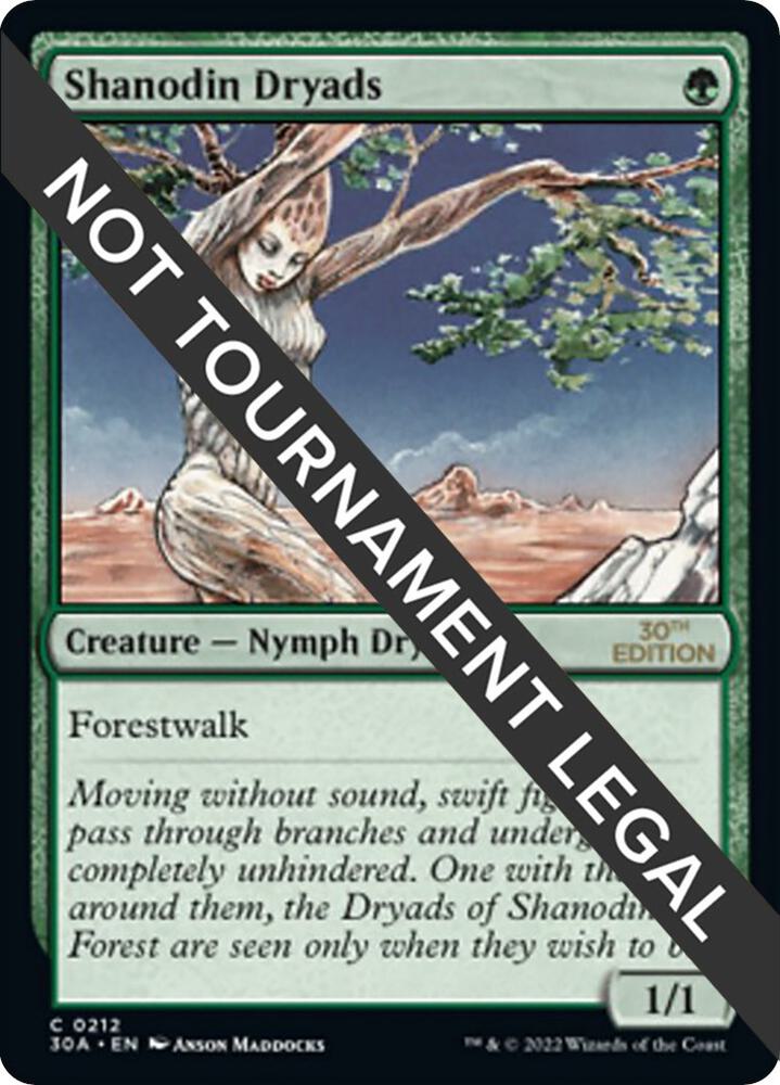 Shanodin Dryads 212/594 (30th Anniversary Edition)  | Good Games Modbury