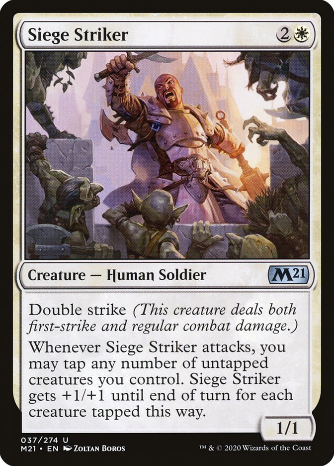 Siege Striker [Core Set 2021] | Good Games Modbury