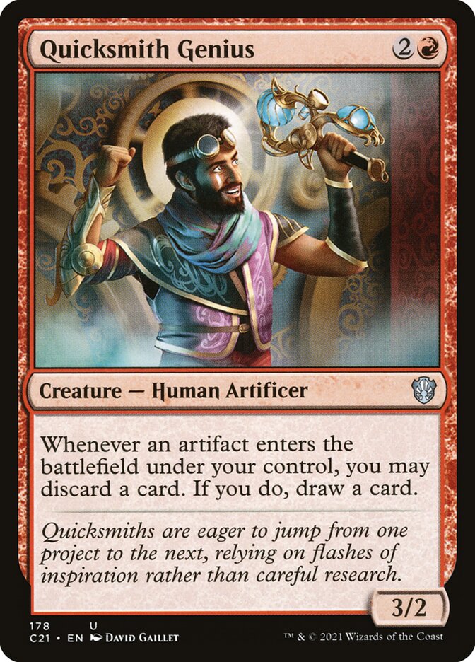 Quicksmith Genius 178/81 (Commander 2021)  | Good Games Modbury
