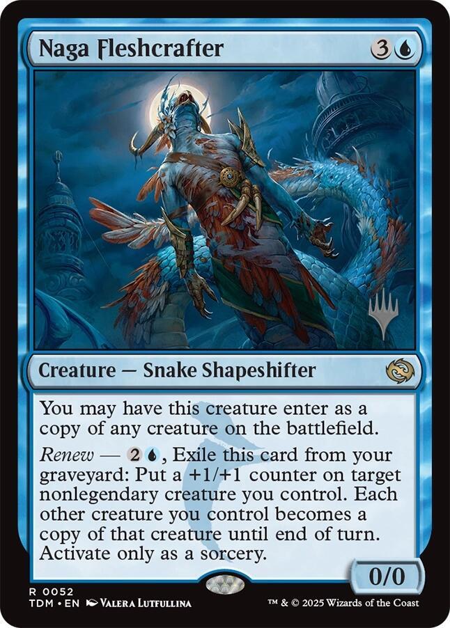 Naga Fleshcrafter 52 (Promo Pack: Tarkir: Dragonstorm)  | Good Games Modbury