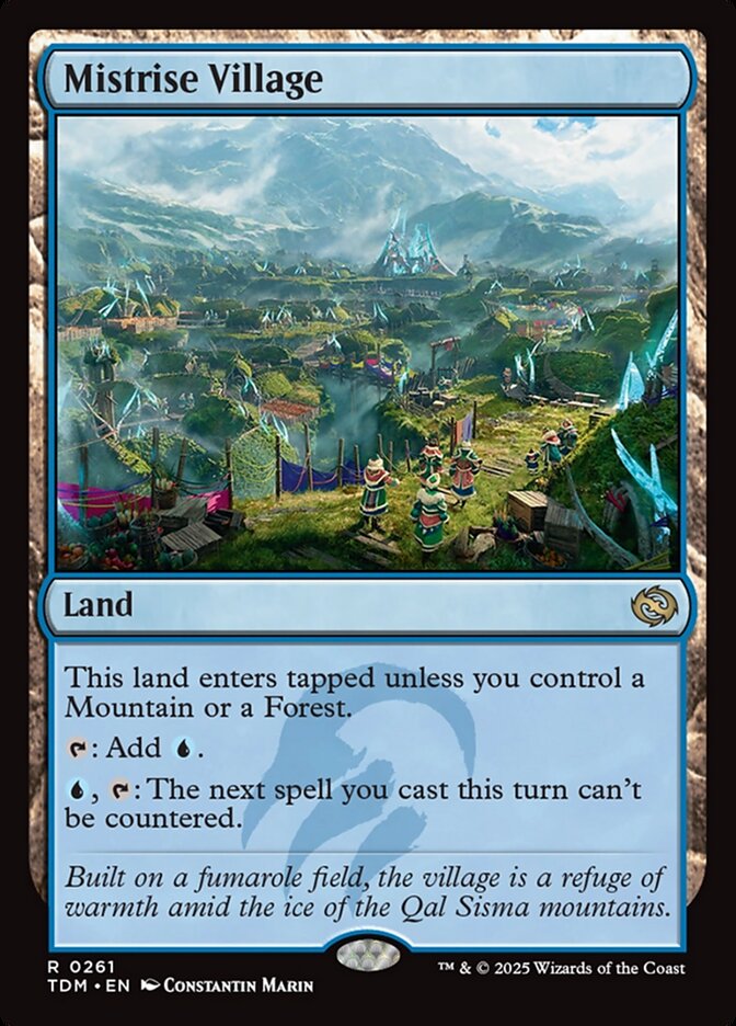 Mistrise Village 261/291 (Tarkir: Dragonstorm)  | Good Games Modbury