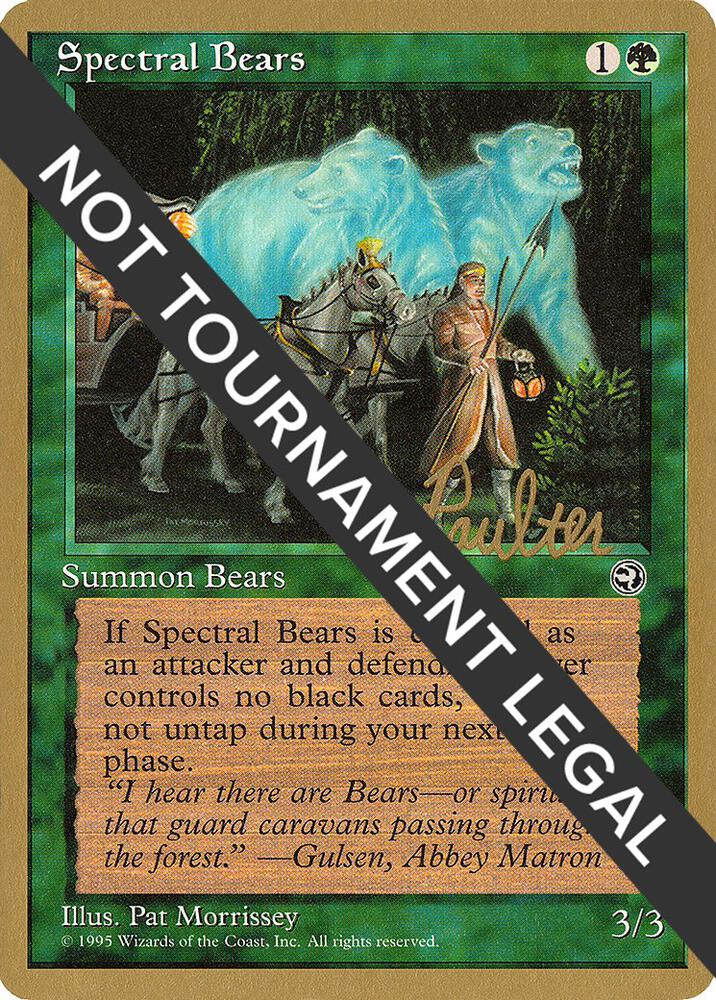 Spectral Bears 1996 Preston Poulter HML pp98/308 (World Championship Decks)  | Good Games Modbury