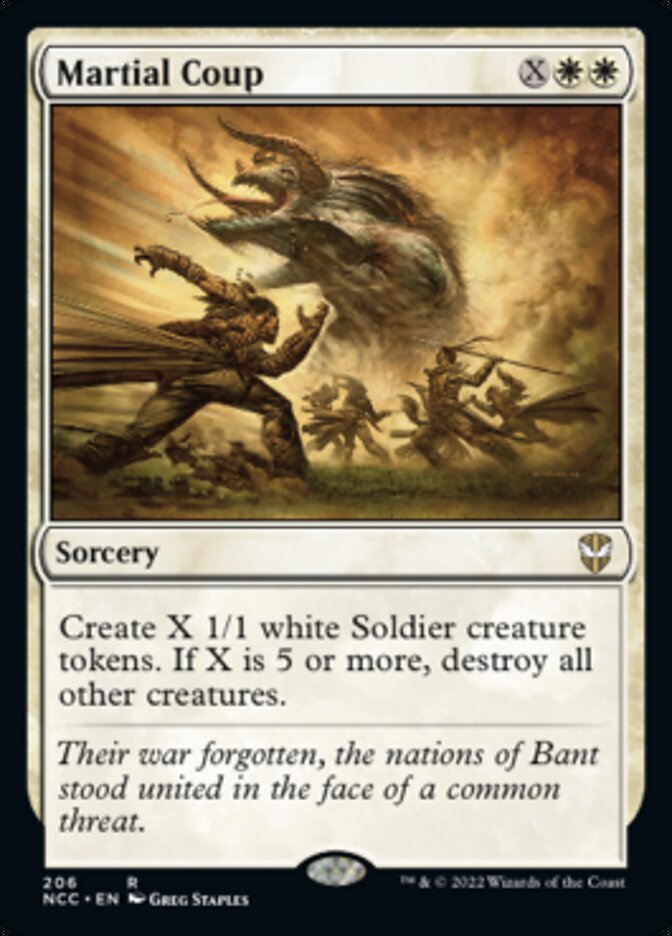 Martial Coup [Streets of New Capenna Commander] | Good Games Modbury