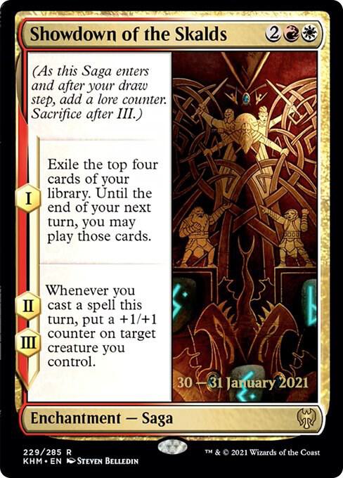 Showdown of the Skalds 229s/1 (Prerelease Cards)  - Foil | Good Games Modbury