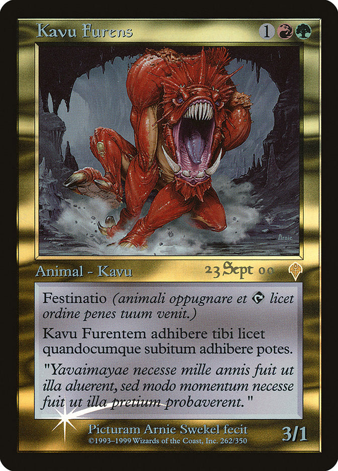 Raging Kavu [Invasion Promos] | Good Games Modbury