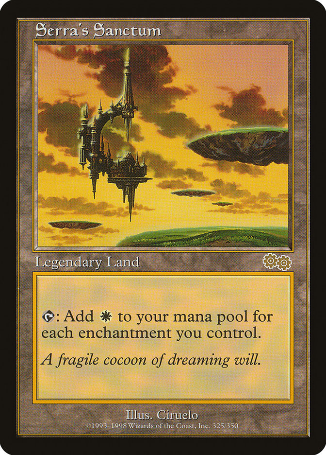Serra's Sanctum 325/350 (Urza's Saga)  | Good Games Modbury