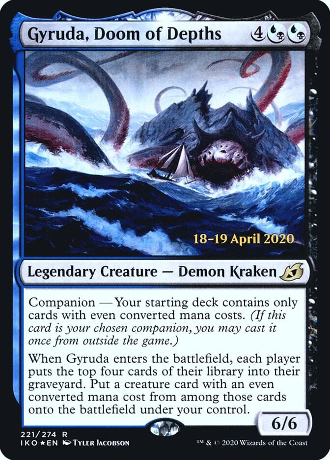 Gyruda Doom of Depths 221s/137 (Prerelease Cards)  - Foil | Good Games Modbury