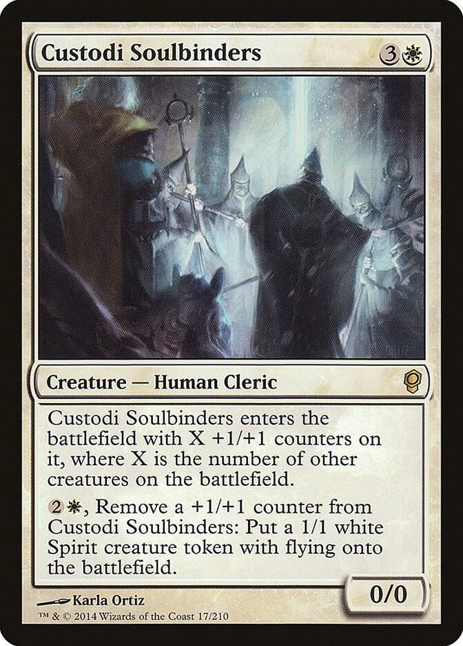 Custodi Soulbinders 17/210 (Conspiracy)  - Foil | Good Games Modbury