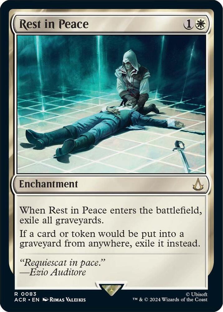 Rest in Peace 83 (Universes Beyond: Assassin's Creed)  | Good Games Modbury