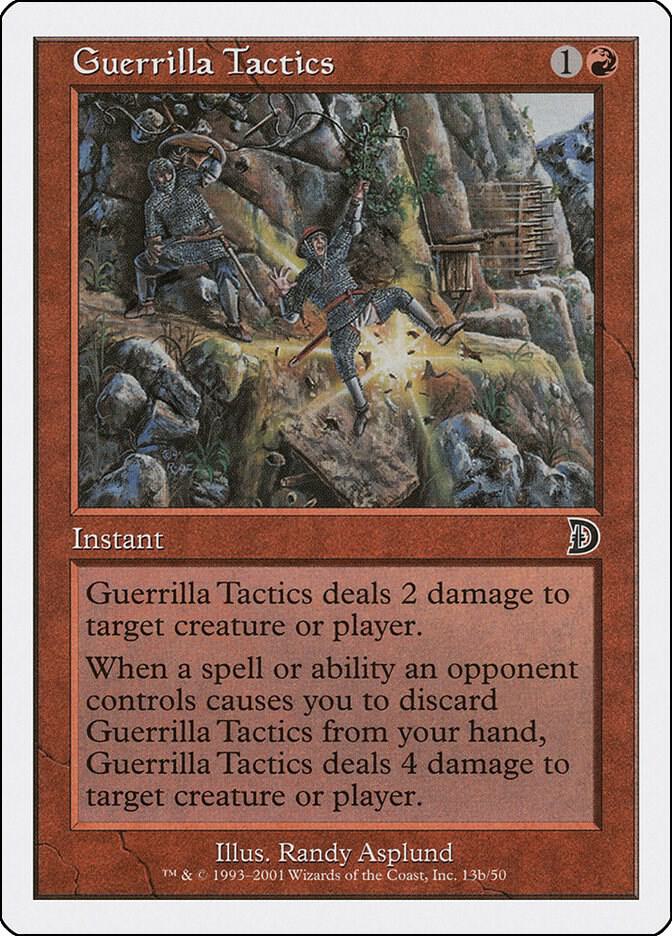 Guerrilla Tactics 13b/50 (Deckmasters Garfield vs Finkel)  | Good Games Modbury