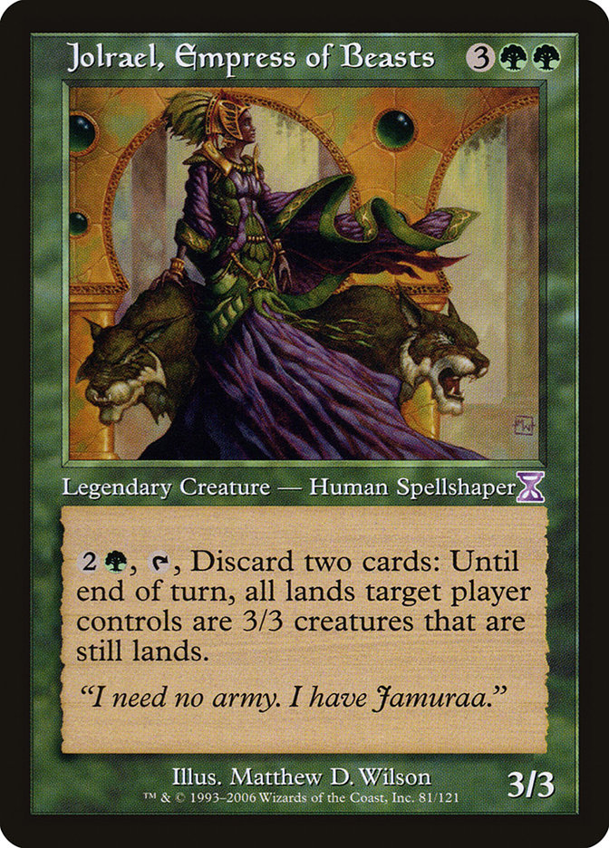 Jolrael, Empress of Beasts 81/121 (Timeshifted)  | Good Games Modbury