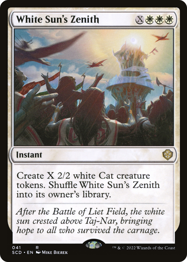 White Sun's Zenith [Starter Commander Decks] | Good Games Modbury
