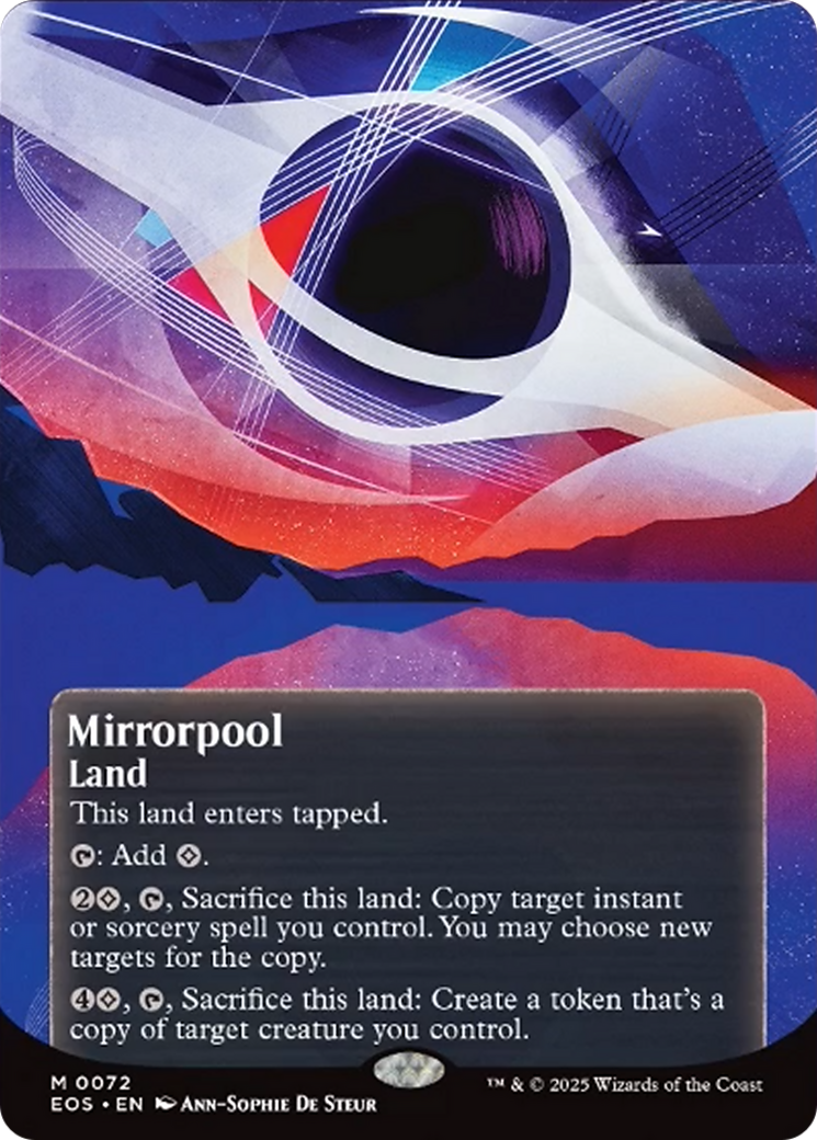 Mirrorpool (0072) (Borderless) [Edge of Eternities: Stellar Sights] | Good Games Modbury
