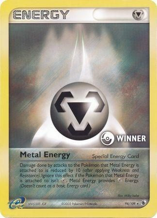 Metal Energy (94/109) (Winner) [EX: Ruby & Sapphire] | Good Games Modbury