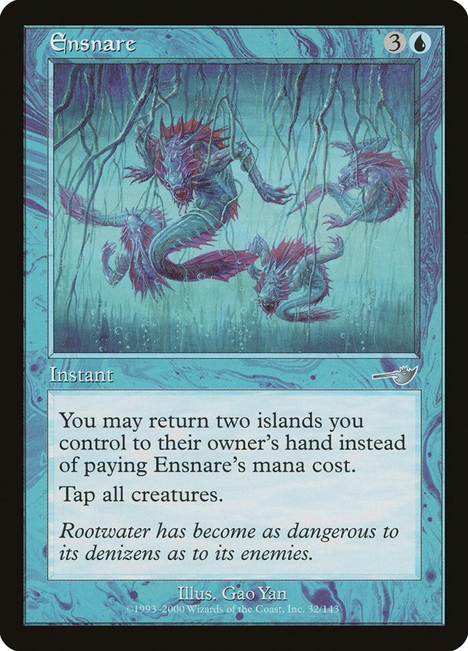 Ensnare 32 (Nemesis)  - Foil | Good Games Modbury