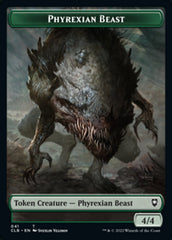 Phyrexian Beast // Wurm Double-Sided Token [Commander Legends: Battle for Baldur's Gate Tokens] | Good Games Modbury