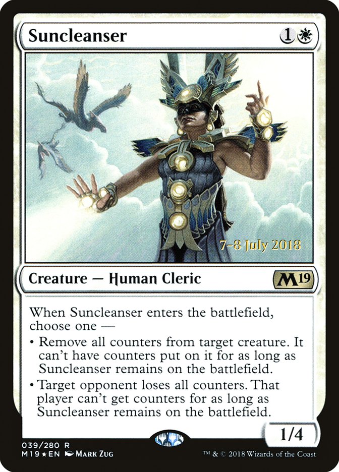 Suncleanser [Core Set 2019 Prerelease Promos] | Good Games Modbury