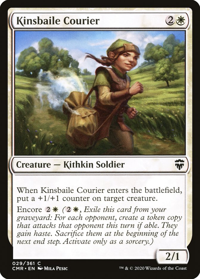 Kinsbaile Courier [Commander Legends] | Good Games Modbury