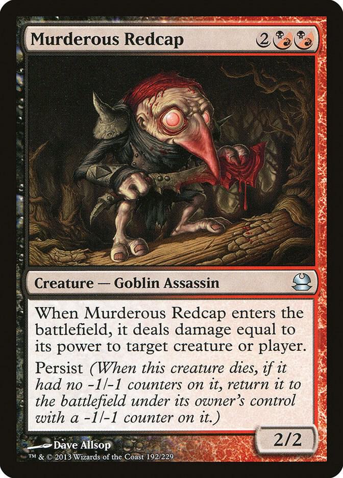 Murderous Redcap 192 (Modern Masters)  - Foil | Good Games Modbury
