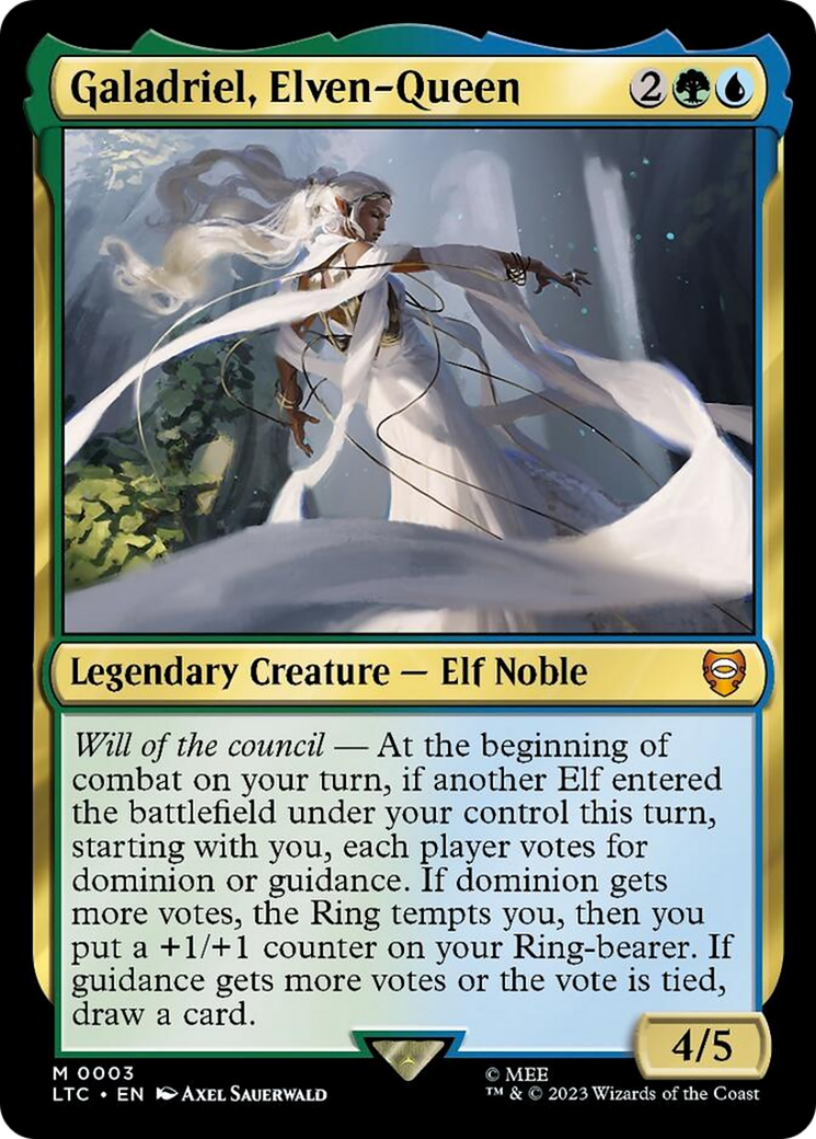 Galadriel, Elven-Queen [The Lord of the Rings: Tales of Middle-Earth Commander] | Good Games Modbury