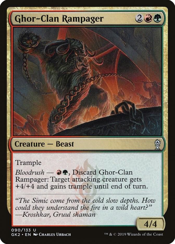 Ghor-Clan Rampager 90/133 (Ravnica Allegiance: Guild Kits)  | Good Games Modbury