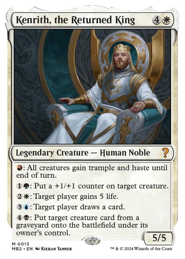 Kenrith, the Returned King 13/390 (Mystery Booster 2)  | Good Games Modbury
