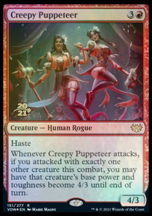 Creepy Puppeteer [Innistrad: Crimson Vow Prerelease Promos] | Good Games Modbury