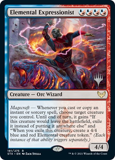 Elemental Expressionist (Promo Pack) [Strixhaven: School of Mages Promos] | Good Games Modbury