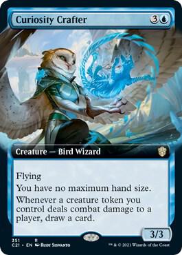 Curiosity Crafter Extended Art 351/81 (Commander 2021)  | Good Games Modbury