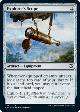 Explorers Scope 205/62 (Commander: Adventures in the Forgotten Realms)  | Good Games Modbury