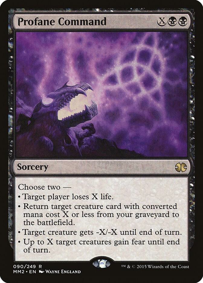 Profane Command 90/249 (Modern Masters 2015)  | Good Games Modbury