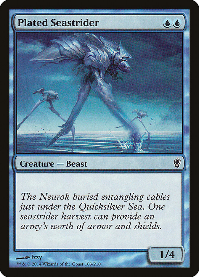 Plated Seastrider 103/210 (Conspiracy)  - Foil | Good Games Modbury