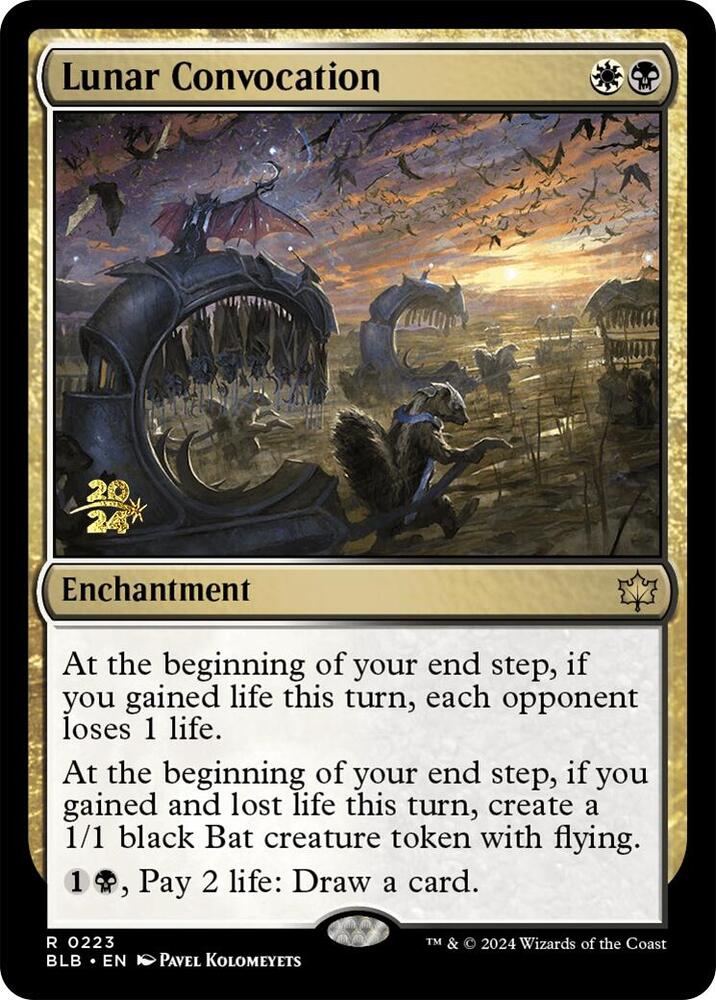 Lunar Convocation 223s/160 (Prerelease Cards)  - Foil | Good Games Modbury