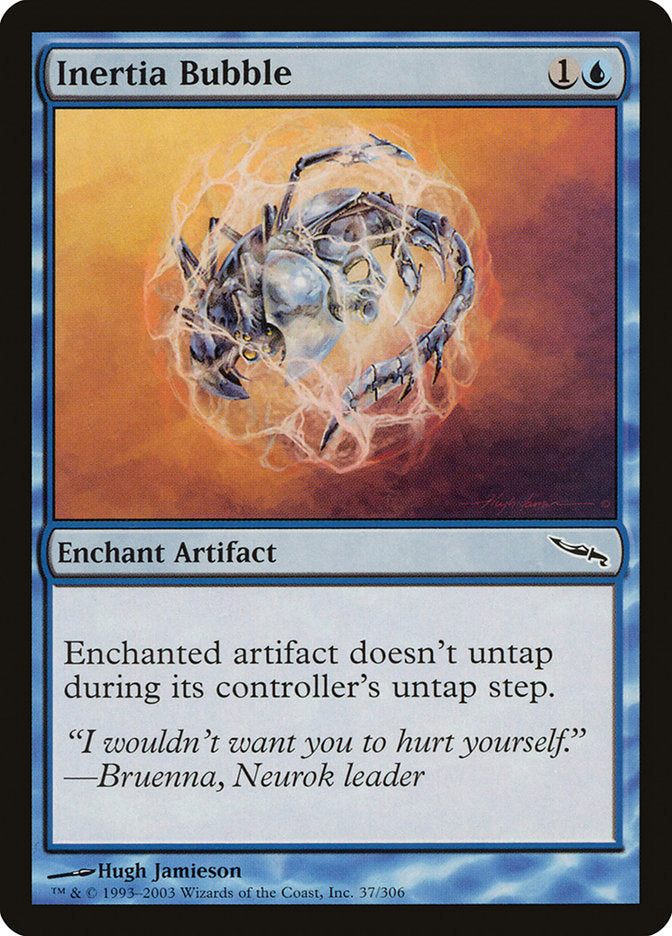 Inertia Bubble 37/306 (Mirrodin)  - Foil | Good Games Modbury