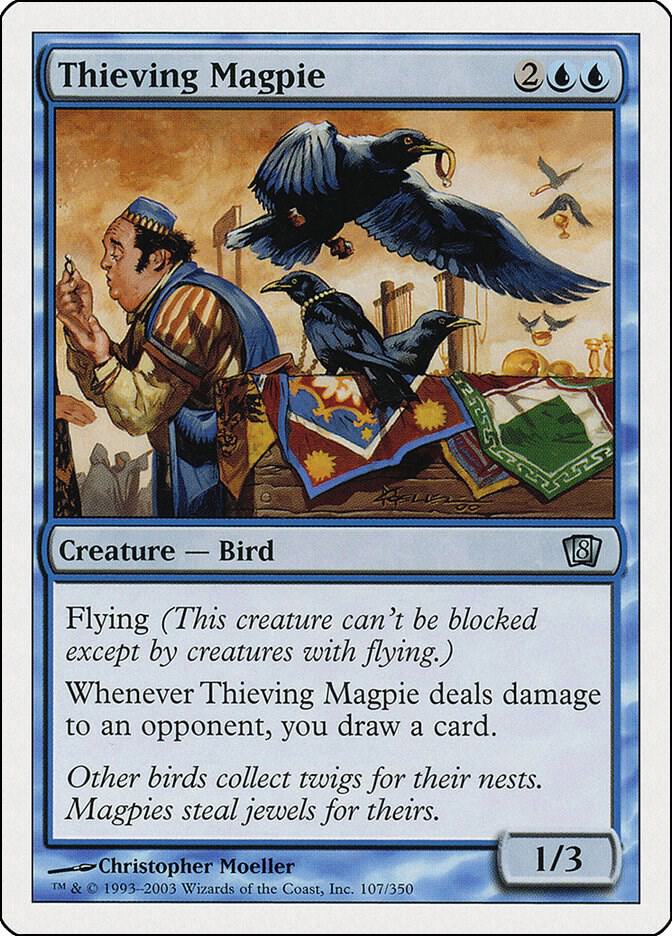 Thieving Magpie 107/350 (8th Edition)  | Good Games Modbury