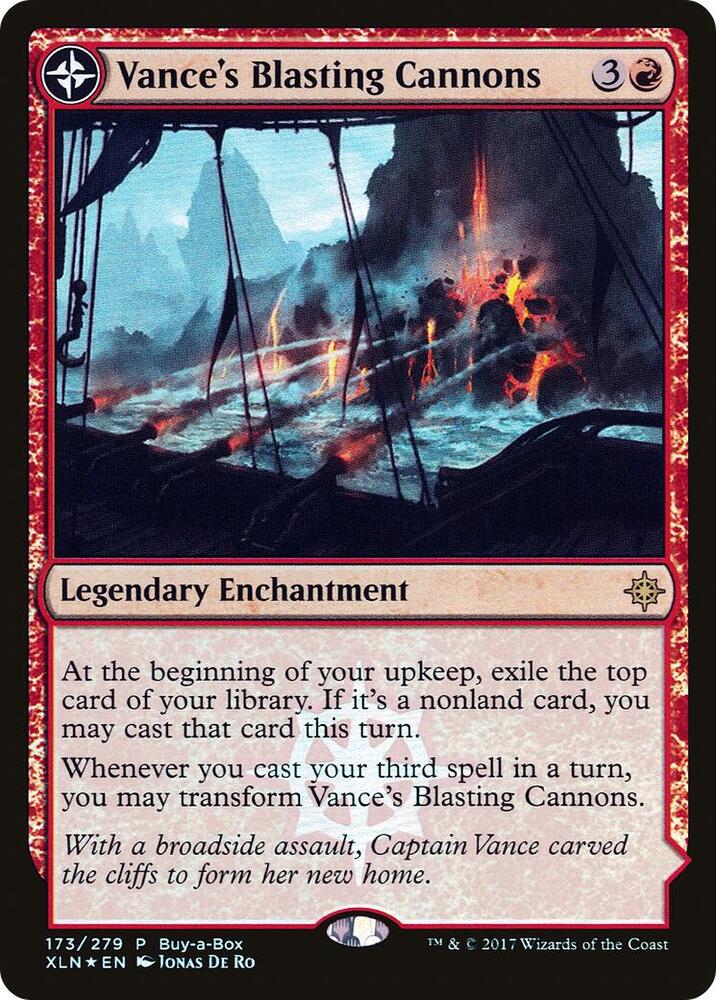 Vance's Blasting Cannons // Spitfire Bastion 173/279 (Buy-A-Box Promos)  - Foil | Good Games Modbury