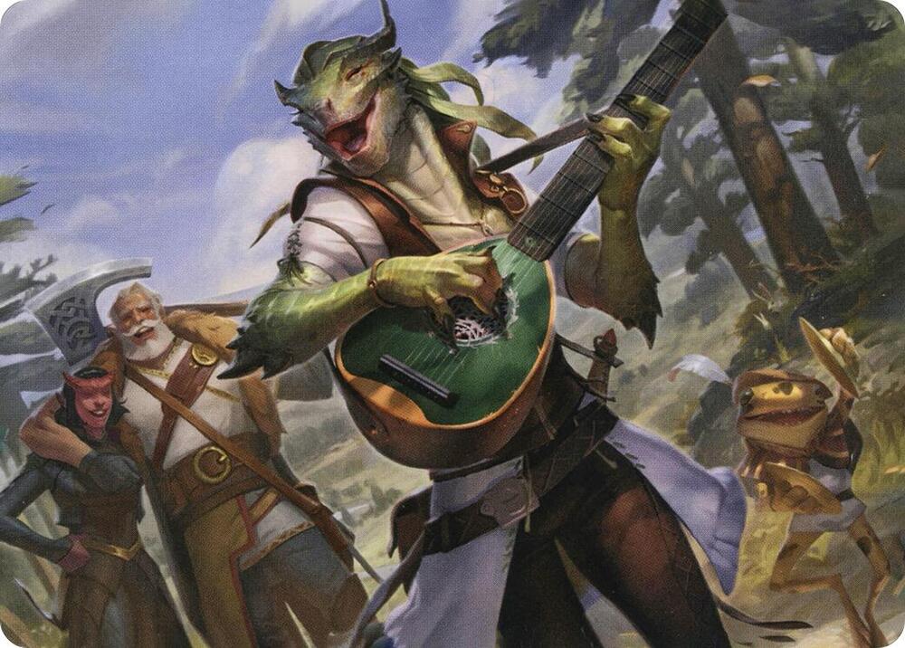Wandering Troubadour Art Card 64 (Art Series: Adventures in the Forgotten Realms)  | Good Games Modbury