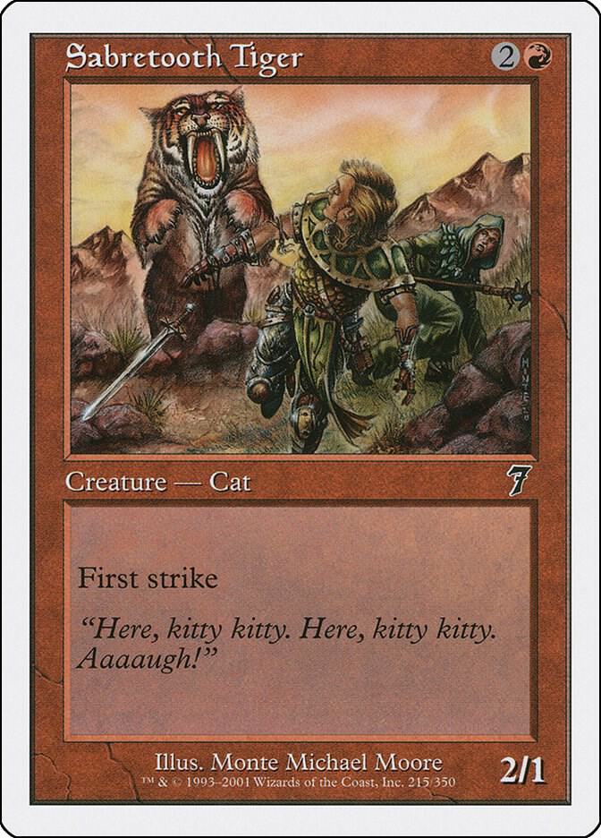 Sabretooth Tiger 215/350 (7th Edition)  | Good Games Modbury
